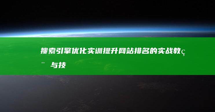 搜索引擎优化实训：提升网站排名的实战教程与技巧